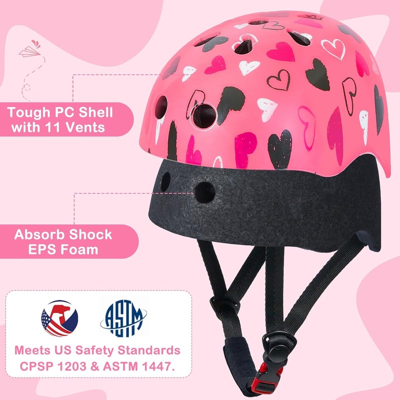 FIODAY Helmet for Kids 8-14, Kids Bike Helmet with DIY Bow, Adjustable Youth Bike Helmets Girls Helmets for Skating Bicycle Scooter Skateboard - Image 3
